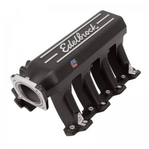 Chevrolet Corvette Intake Manifold - Edelbrock - Pro-Flo XT - Black - `05-`09