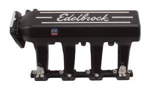 Chevrolet Corvette Intake Manifold - Edelbrock - Pro-Flo XT - Black - `05-`09