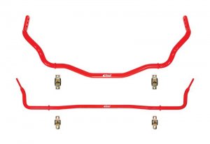 Ford Mustang Sway Bar Kit - Front + Rear - Eibach - Tubular and 3 Way-Adjustable - 2015