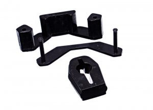 Ford Mustang Transmission Mount - Energy Suspension - Performance Polyurethane - Black - `11-`14