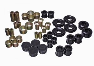 Ford Mustang Control Arm Bushing Set - Rear - Energy Suspension - Performance Polyurethane - Black - 2015