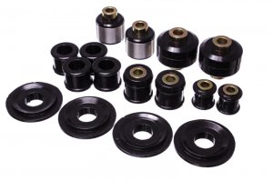 Ford Mustang Control Arm Bushing Set - Rear - Energy Suspension - Performance Polyurethane - Black - 2015