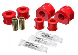 Ford Mustang Sway Bar Bushings - Rear - Energy Suspension - 24mm - Red - `11-`13