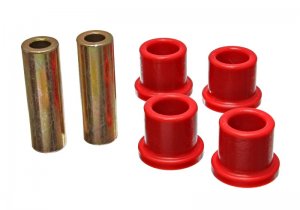 Dodge Challenger Steering Rack Bush - Front - Energy Suspension - Rack And Pinion Bushing Set, Performance Polyurethane - Red - `08-`10