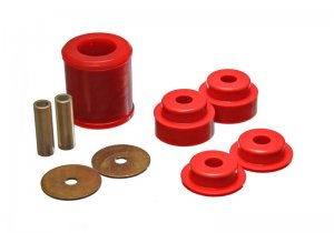 Nissan 350Z Differential Bushing - Rear - Energy Suspension - Polyurethane - Red - `02-`09
