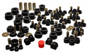 Nissan 350Z Suspension Bushing Kit - Energy Suspension - Hyper-Flex System - Black - `02-`09
