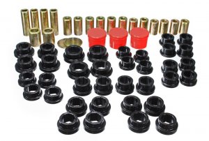 Nissan 350Z Control Arm Bushing Set - Rear - Energy Suspension - Hyper-Flex Performance Polyurethane - Black - `02-`09