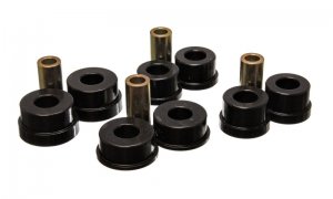 Nissan 350Z Suspension Subframe Bushing Kit - Rear - Energy Suspension - Performance Polyurethane - Black - `02-`09