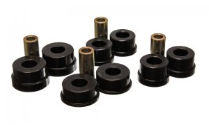 Nissan 350Z Suspension Subframe Bushing Kit - Rear - Energy Suspension - Performance Polyurethane - Black - `02-`09