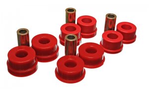Nissan 350Z Subframe Bushings - Rear - Energy Suspension - Performance Polyurethane - Red - `02-`09