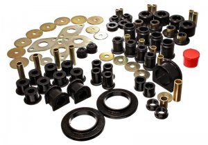 Toyota Tacoma Suspension Bushing Kit - Energy Suspension - Hyper-Flex System - Black - `01-`04