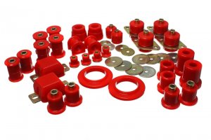 Toyota Tacoma Suspension Bushing Kit - Energy Suspension - Hyper-Flex System; Master Set - Red - `05-`13