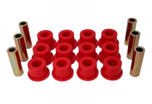 Toyota Tacoma Leaf Spring Bushing - Rear - Energy Suspension - 8.2116R Performance Polyurethane - Red - `05-`14