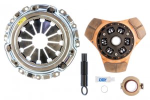 Acura RSX Clutch Kit - Exedy - Stage 2 Cerametallic Clutch Kit; Thin Ceramic Facing; 215mm; 24T/26.0mm Spline - `02-`06