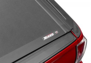 Toyota Tacoma Tonneau Cover - Extang - Xceed - Hard Fold - Matte Black - `16-`20