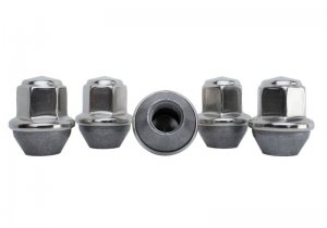 Ford Mustang Lug Nut Kit - Ford Racing - Silver - `15-`16