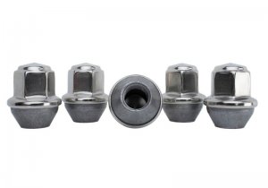 Ford Mustang Lug Nut Kit - Ford Racing - Silver - `15-`16