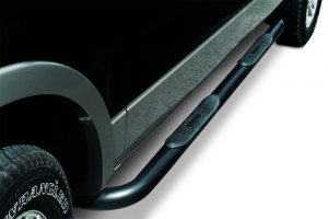 Toyota Tacoma Side Steps - Go Rhino - 4000 Series - Black - `05-`20