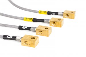 Nissan GT-R Brake Line Kit - Front + Rear - Goodridge - G-STOP SS Braided - `10-`14