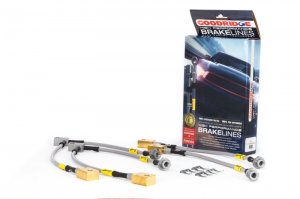 Nissan GT-R Brake Line Kit - Front + Rear - Goodridge - G-STOP SS Braided - `10-`14