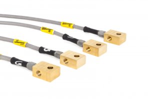 Nissan GT-R Brake Line Kit - Front + Rear - Goodridge - SS Braided - `14-`17