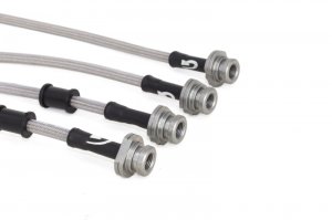 Nissan GT-R Brake Line Kit - Front + Rear - Goodridge - SS Braided - `14-`17