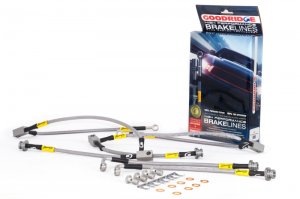 Nissan 350Z Brake Line Kit - Front + Rear - Goodridge - G-Stop SS Braided - `03-`08