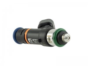 Subaru WRX Fuel Injector Set - Grams Performance - 1000cc Kit - DENSO Lower Cushion Bottom/EV6 Pigtail - `02-`11