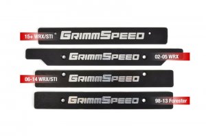 Subaru Impreza License Plate Delete Plate - GrimmSpeed - 2015