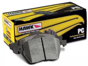 Toyota Supra Brake Pads - Rear - Hawk Performance - Performance Ceramic - `19-`20