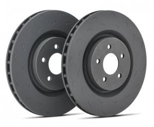 Nissan 350Z Brake Rotors (2) - Rear - Hawk Performance - Slotted-Only - `03-`09