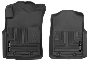 Toyota Tacoma Floor Mats - Front - Husky Liners - X-act Contour - Black - `05-`11