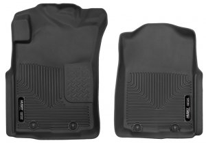 Toyota Tacoma Floor Mats - Front - Husky Liners - X-act Contour - Black - `05-`11