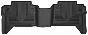 Toyota Tacoma Floor Liner (1) - Rear - Husky Liners - X-act Contour - Black - `05-`14