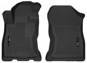 Subaru Forester Floor Mats - Front - Husky Liners - X-act Contour - Black - 2019