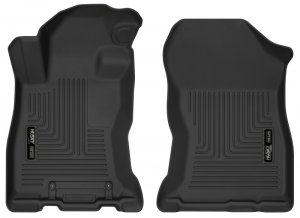 Subaru Forester Floor Mats - Front - Husky Liners - X-act Contour - Black - 2019