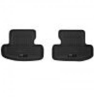 Ford Mustang Floor Mats - Rear - Husky Liners - X-act Contour Series - Black - `15-`22