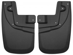 Toyota Tacoma Mud Guards - Front - Husky Liners - Custom-Molded - Matte - `05-`12