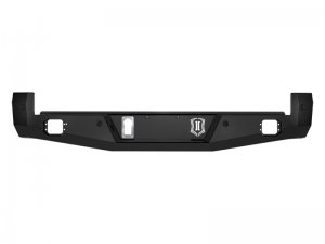 Toyota Tacoma Bumper - Rear - ICON - Impact - Satin Black - 2016