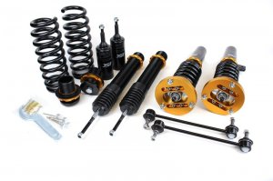 Chrysler 300C Coilover Suspension Kit - ISC Suspension - Basic Coilovers - Street Sport - `11-`16