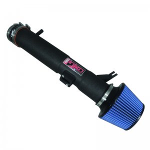 Ford Mustang Performance Air Intake - Injen - Power-Flow Short Ram with SuperNano-Web Dry Filter - Wrinkle Black - `11-`14