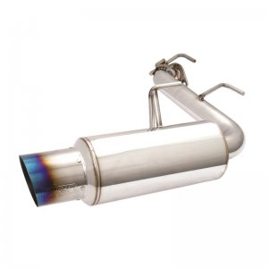 Mitsubishi Lancer Performance Exhaust - Rear - Injen - Axle Back, Titanium Tip (TT) Edition - Polished - `08-`11