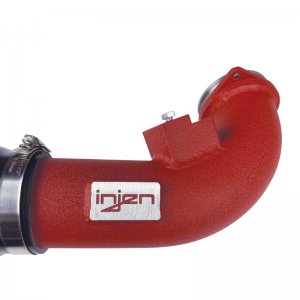 Toyota GR Supra Intercooler Pipe - Injen - SES2300ICP - Wrinkle Red - `20-`23