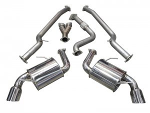 Chevrolet Camaro Performance Exhaust - Injen - Cat Back, Dual Oval Mufflers - `16-`20