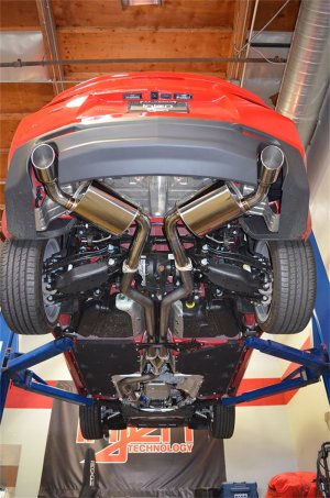 Chevrolet Camaro Performance Exhaust - Injen - Cat Back, Dual Oval Mufflers - `16-`20