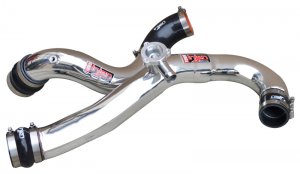 Ford Mustang Intercooler Pipe Kit - Injen - SES Intercooler Pipes - Polished - `15-`23