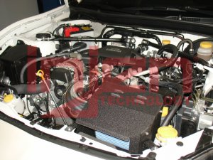 Subaru BRZ Performance Air Intake - Injen - Short Ram Intake w/ MR Tech/Air Fusion - Wrinkle Black - `13-`20