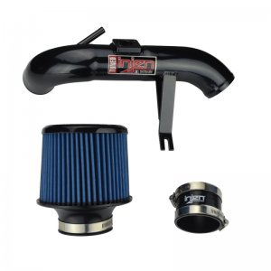 Mitsubishi Lancer Performance Air Intake - Injen - SP Series Short Ram Air Intake with MR Technology and Air Fusion - Black - 2015