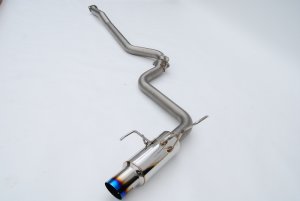 Subaru WRX Performance Exhaust - Invidia - Cat-back Titanium Tip Bead Blasted - Titanium - 2015