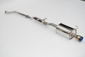 Acura RSX Performance Exhaust - Invidia - Q300 Cat-Back with Rolled Titanium Tip - `01-`06